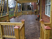 Concrete Patio, Plainview, KY 