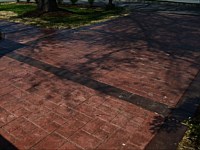 Stamped Concrete Driveway 1, Louisville, KY 
