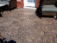Stamped Concrete Driveway 2, Louisville, KY 
